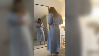 British MILF Olivia Fleur Fucked Infront Of Mirror